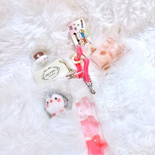Squishies set types - 4, charms