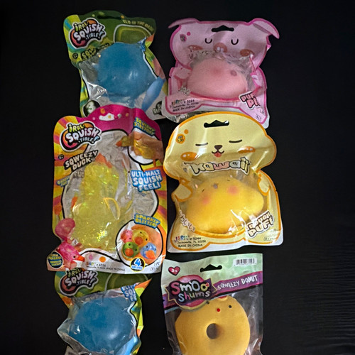 Assorted squishies duck - assorted, squishies,